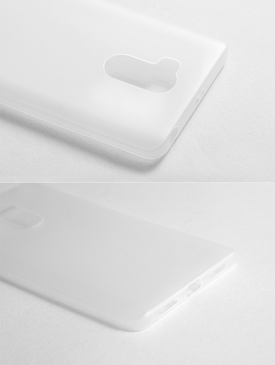 Чехол бампер силиконовый для смартфонов Xiaomi Redmi 4 Pro White разные ракурсы