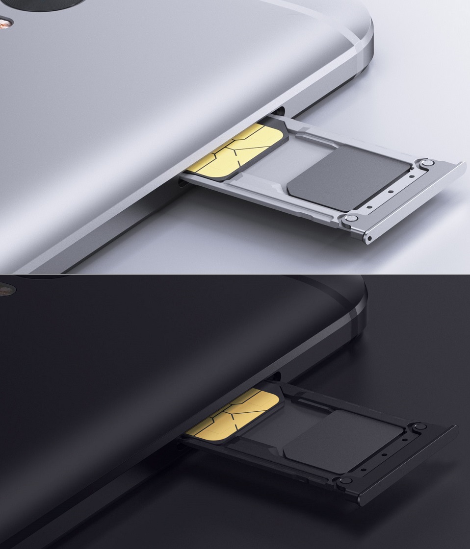 Лоток сімкарти до смартфонів Redmi Note 4 Silver в крупному плані
