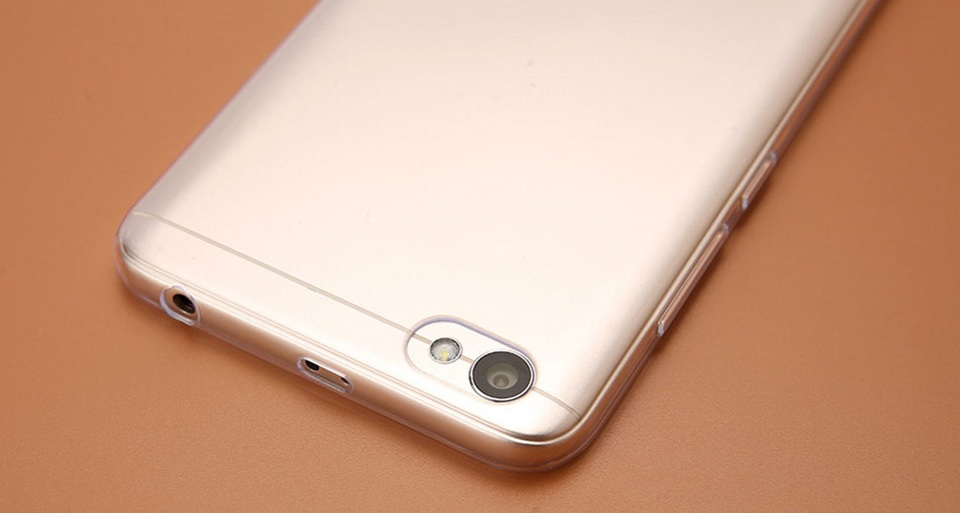 Чехол бампер TPU Case Xiaomi RedMi Note 5A Clear ORIGINAL 1173100060 вырезы под разъемы