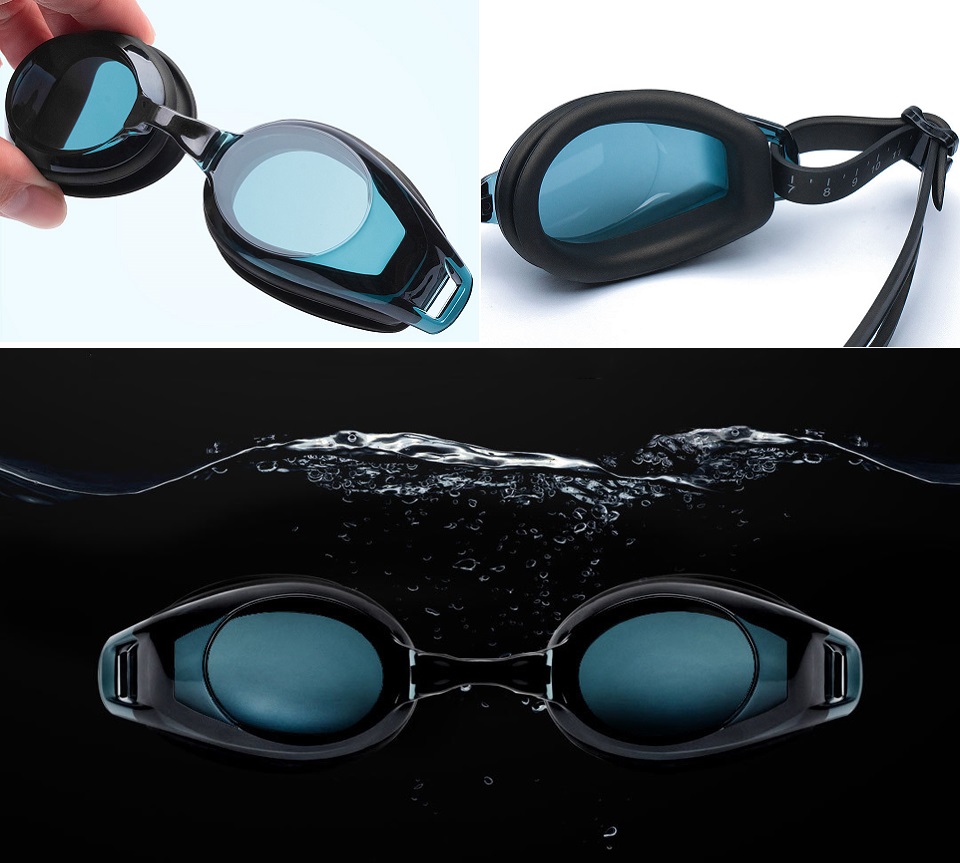 Окуляри Turok Steinhard Swimming glasses Adult YPC 001-2020 лінзи з рамкою і ремінець