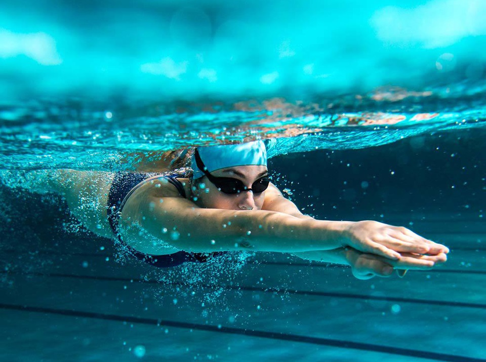 Окуляри Turok Steinhard Swimming glasses Adult YPC 001-2020 спортсмен пливе під водою