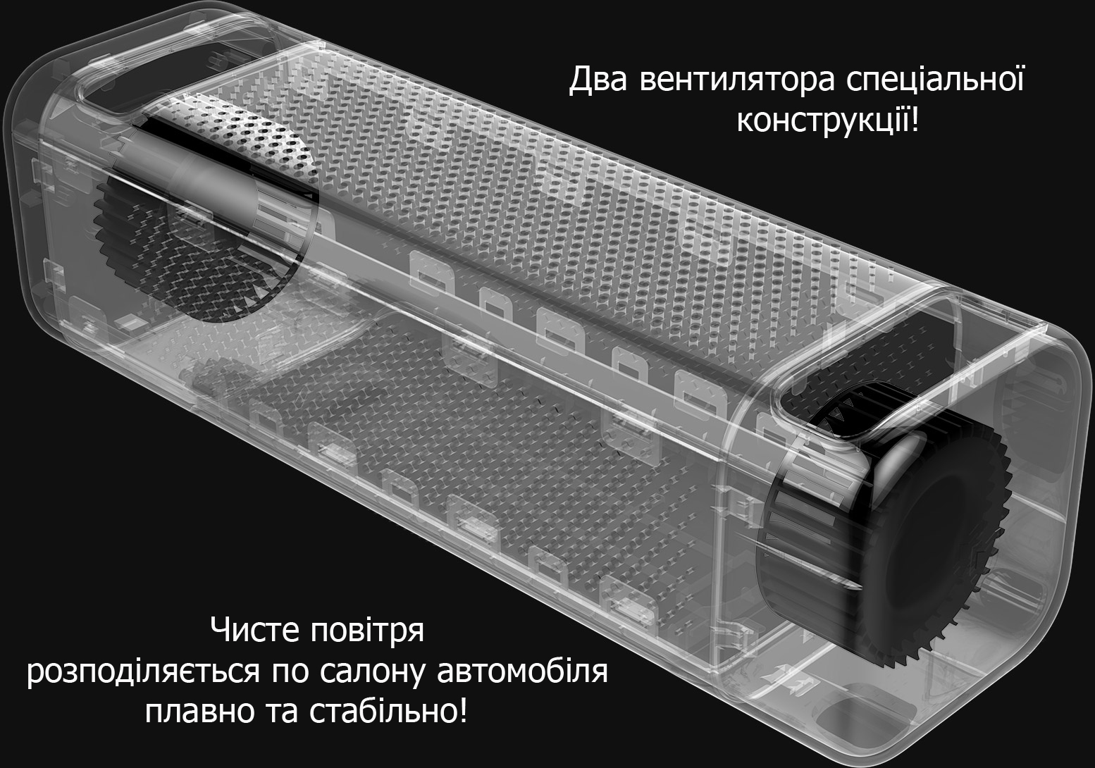 Mi Car Air Purifier Black вентилятор