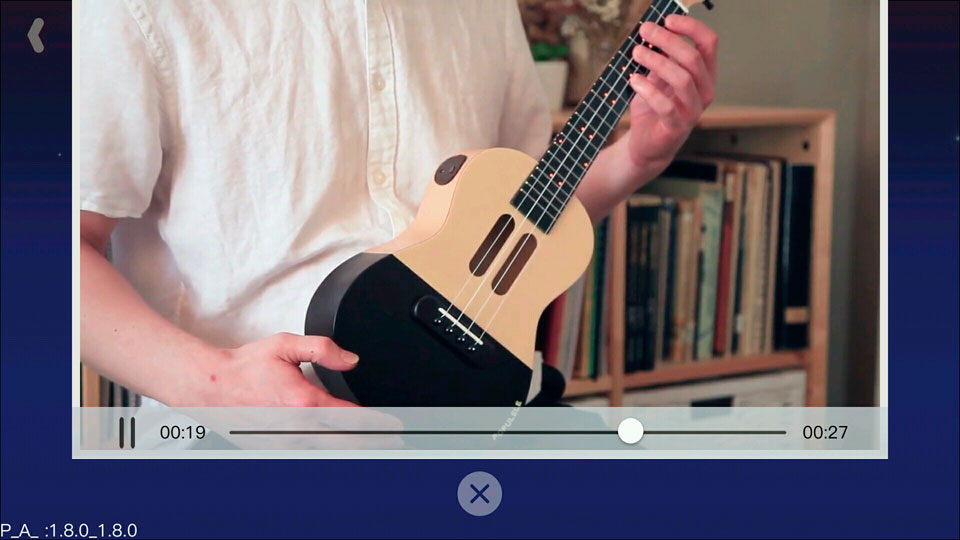 Populele U1 Smart Mini Guitar як правильно тримати укулеле