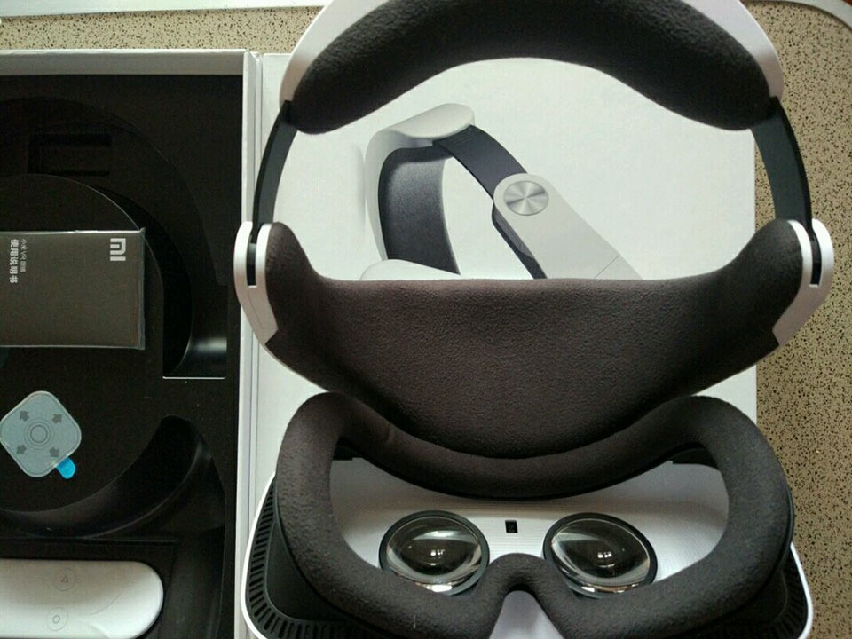 Mi VR Headset White тканина