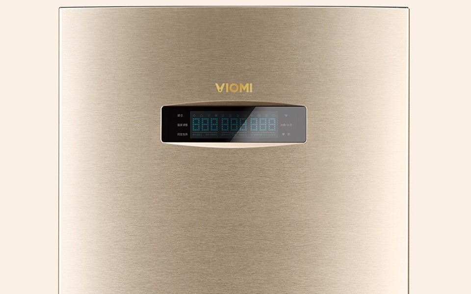 Viomi Smart Refrigerator iLive Voice Edition цифровой дисплей на передней панели