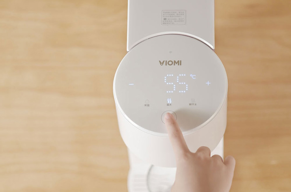 Термопот Viomi Smart Water Heater включение устройства