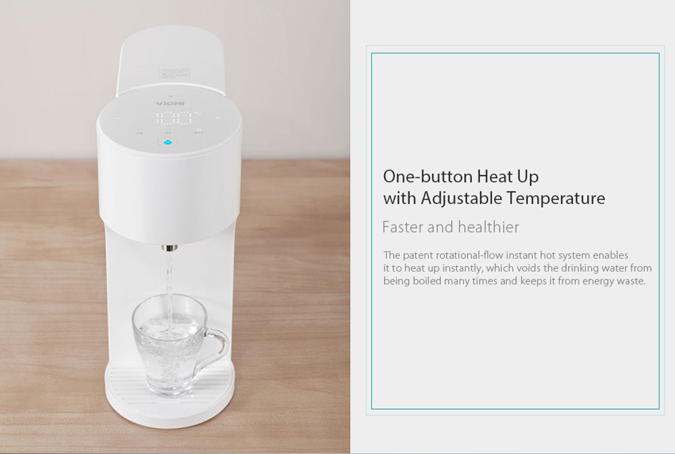 Термопот Viomi Smart Water Heater зі склянкою води
