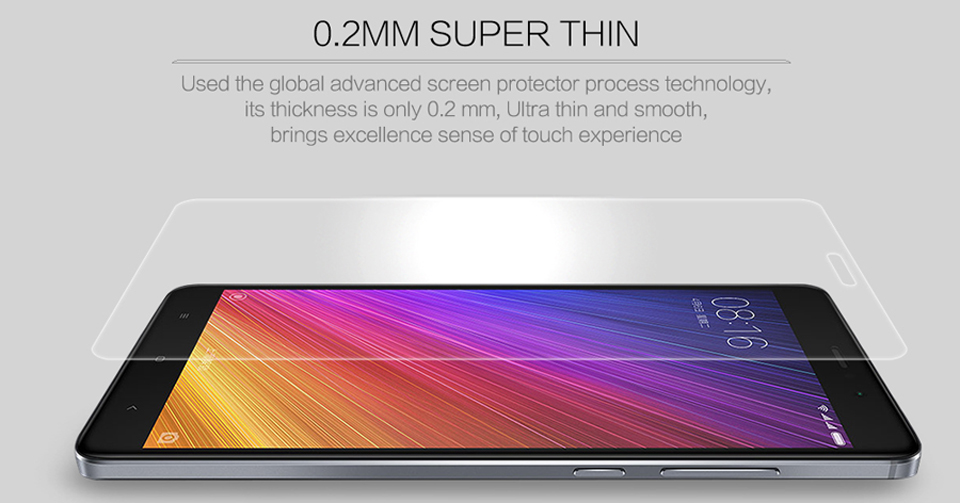 Защитное стекло Nillkin H+PRO-SP XM для смартфонов Xiaomi 5S Plus преимущества по сравнению с пленкой