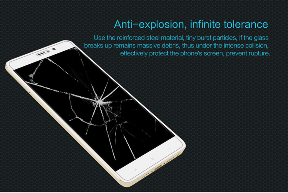 Защитное стекло Nillkin HG-SP XM для смартфонов Xiaomi 5S Plus противоударность