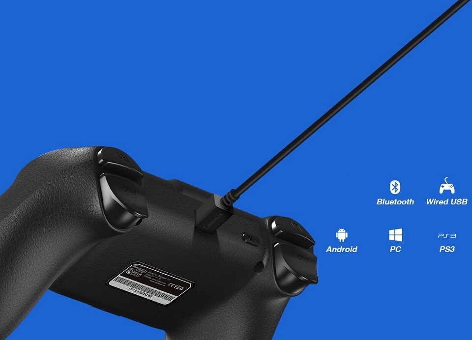 Ігровий джойстик XiaoJi GameSir T1 Wireless Black сумісність з пристроями