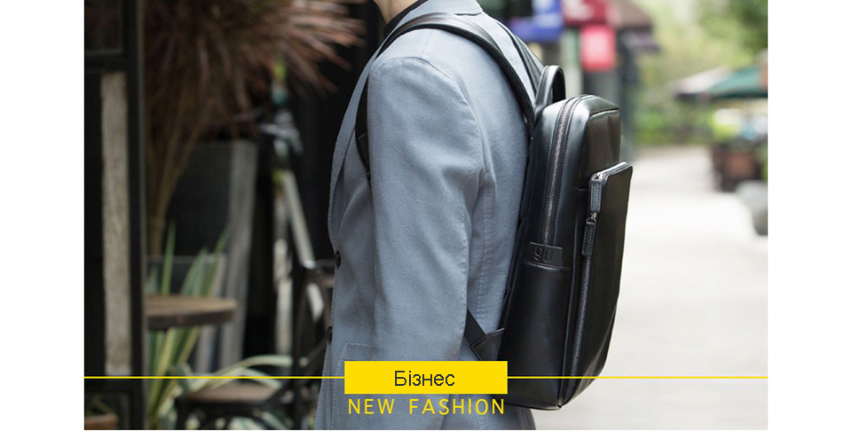 Рюкзак Xiaomi 90 Points Business Backpack Black бізнес-стиль