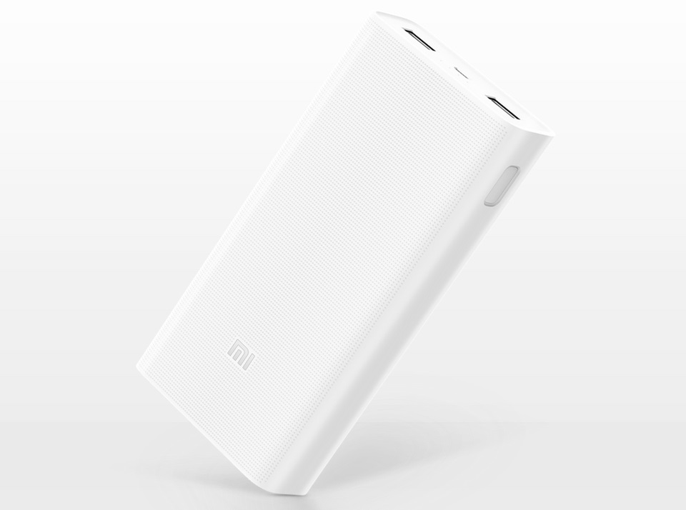 Универсальная батарея Xiaomi Mi power bank 2 White 20000mAh стоит на нижней грани