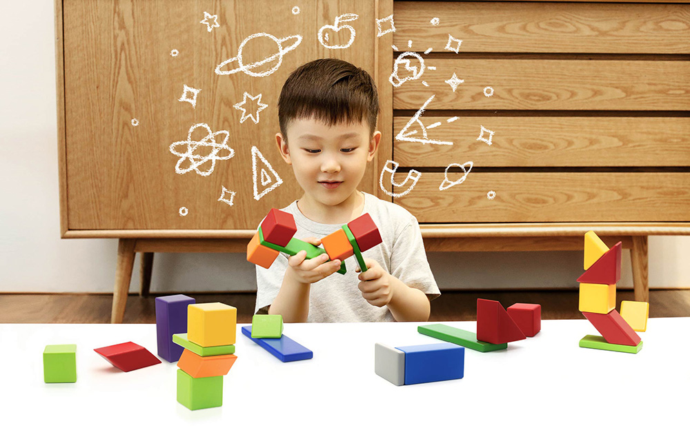 Mitu Magnetic Building Blocks дитина конструктор із дерева