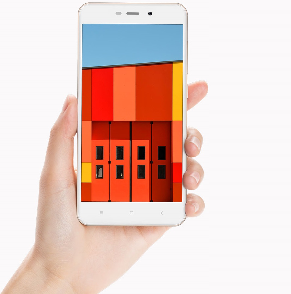 Смартфон Xiaomi Redmi 4A Pink 2/16 Gb с изображением цветовой гаммы дисплея