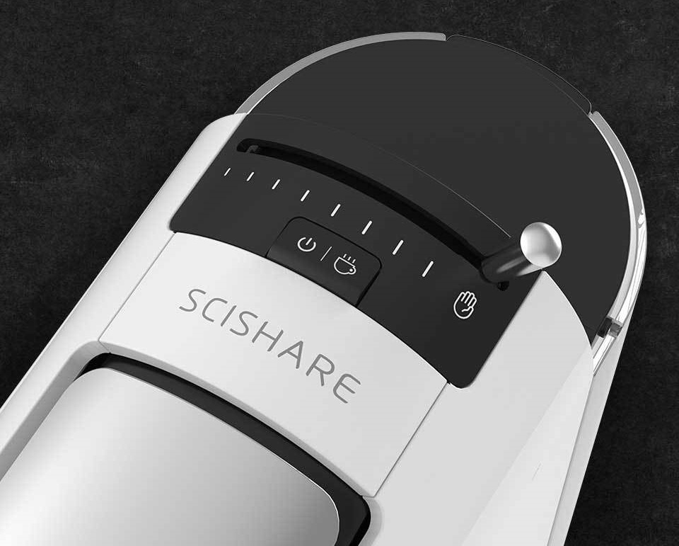 Кавомашина Scishare Coffee Machine верхня частина корпусу і важіль