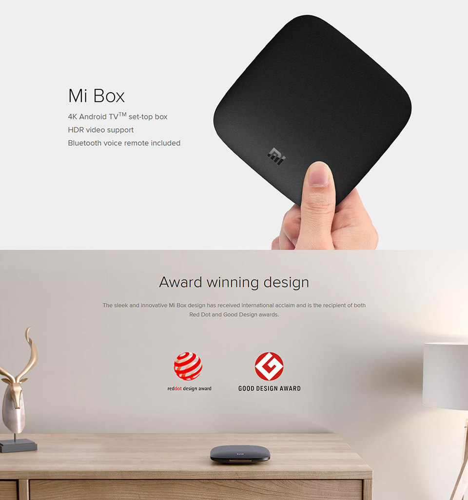 TV-Приставка Xiaomi Mi box 3 2/8 Gb International Edition v2 дизайн