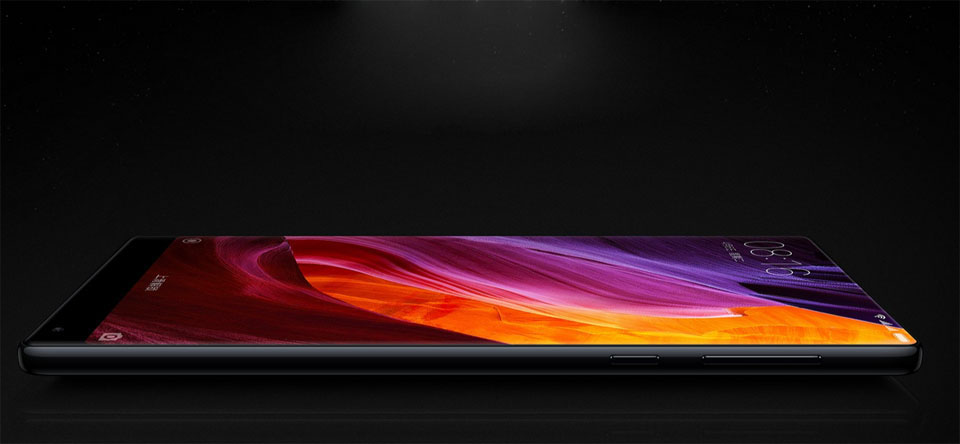 Смартфон Xiaomi Mi Mix с гладкой поверхностью дисплея