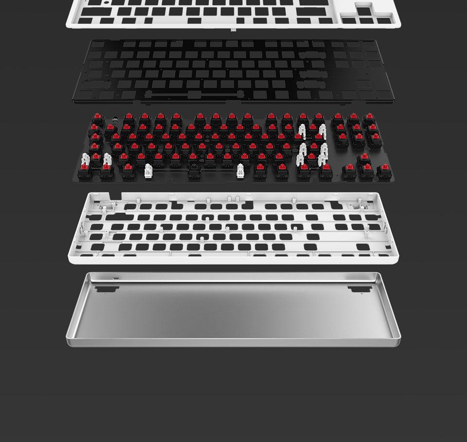 Механическая клавиатура Mi Keyboard структура