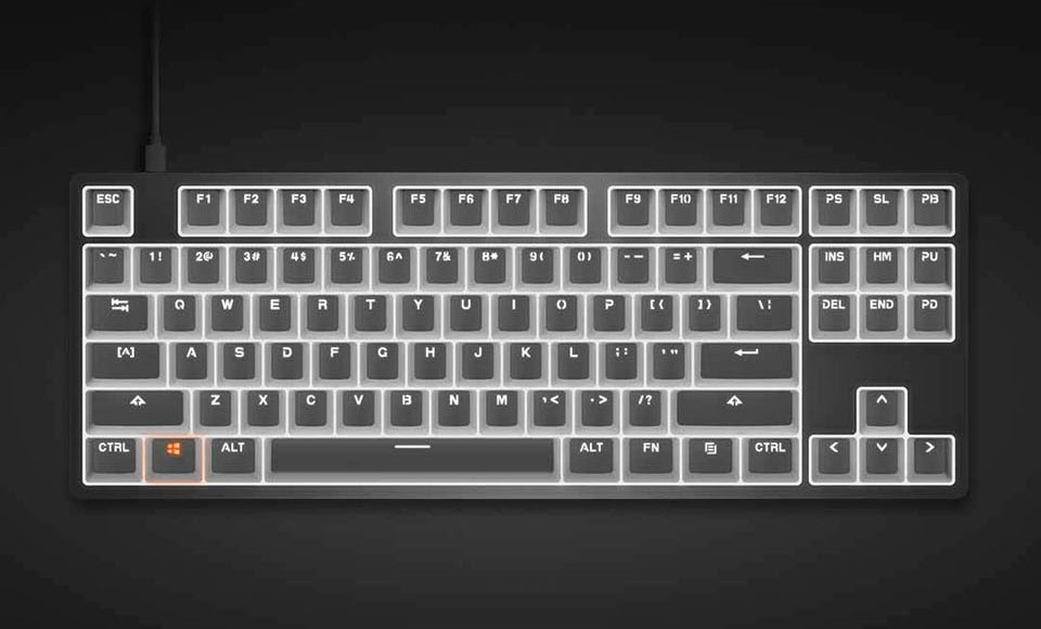 Механическая клавиатура Mi Keyboard с подсветкой
