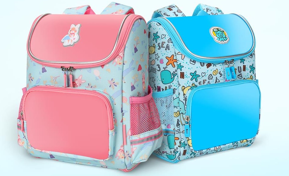 Детский рюкзак XiaoYANG Baby schollbag крупным планом в двух цветах