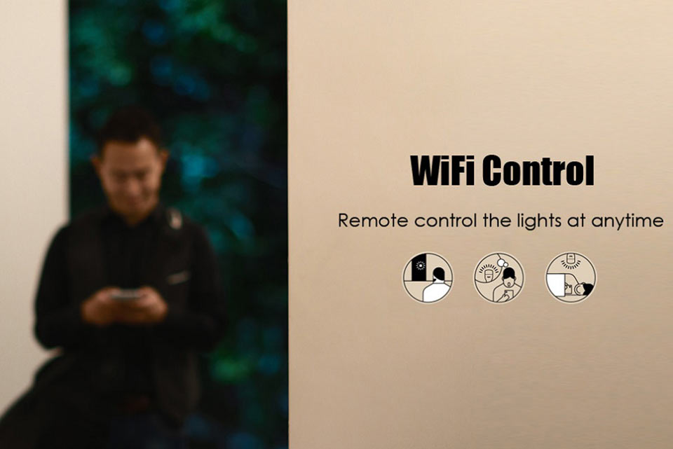 Yeelight LED Smart Wi-Fi  віддалений контроль