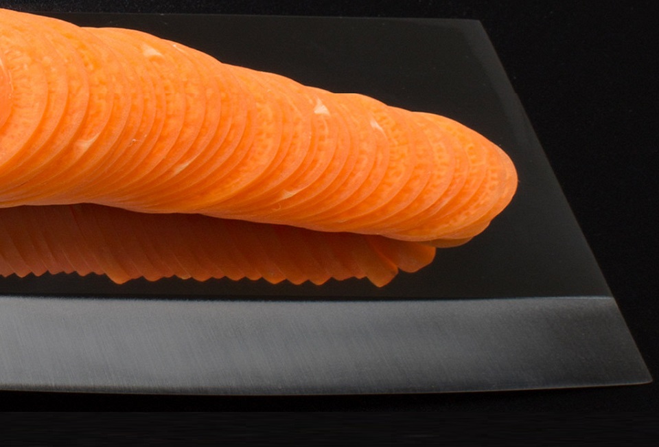 Нож для рубки мяса YiMei LR149 18 cm зеркальный дизайн