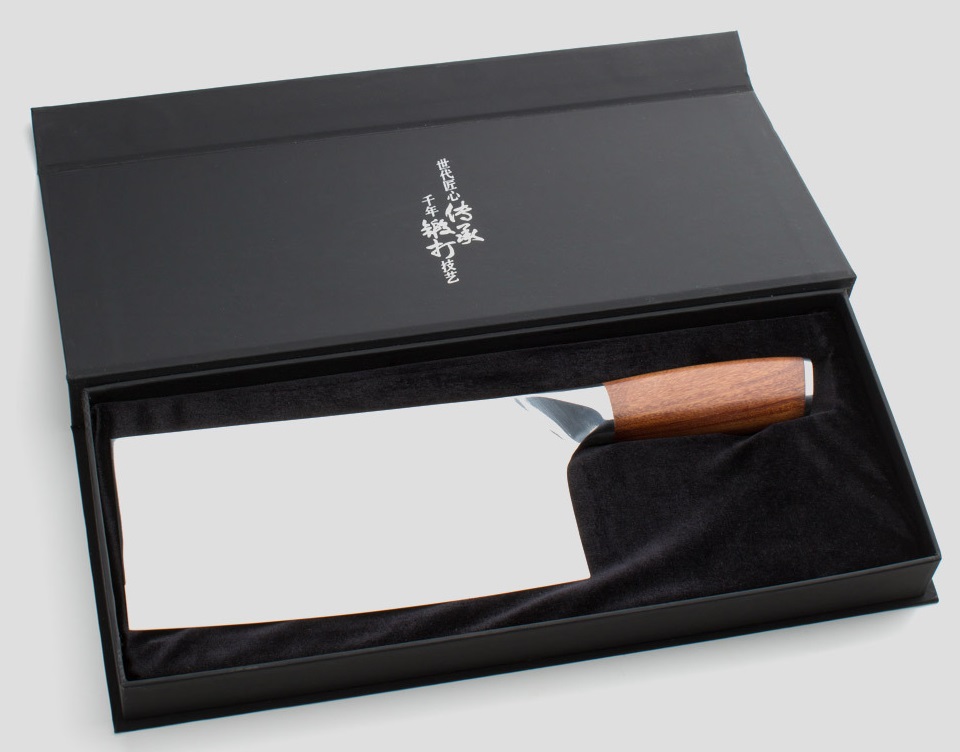 Нож для рубки мяса YiMei LR149 18 cm в шикарной упаковке