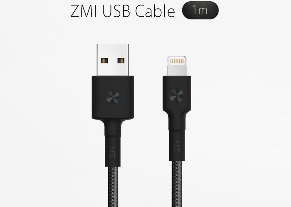 Кабель ZMi AL803 Apple Kevlar Data cable/Micro USB Kevlar крупным планом