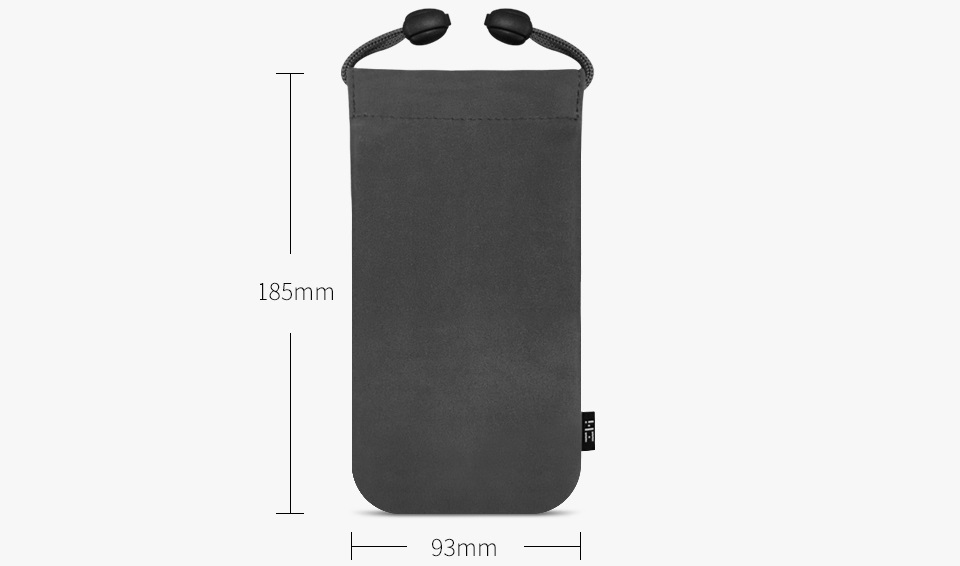 Чехол сумка для ZMi QB820 Universal Flannel Bag размер