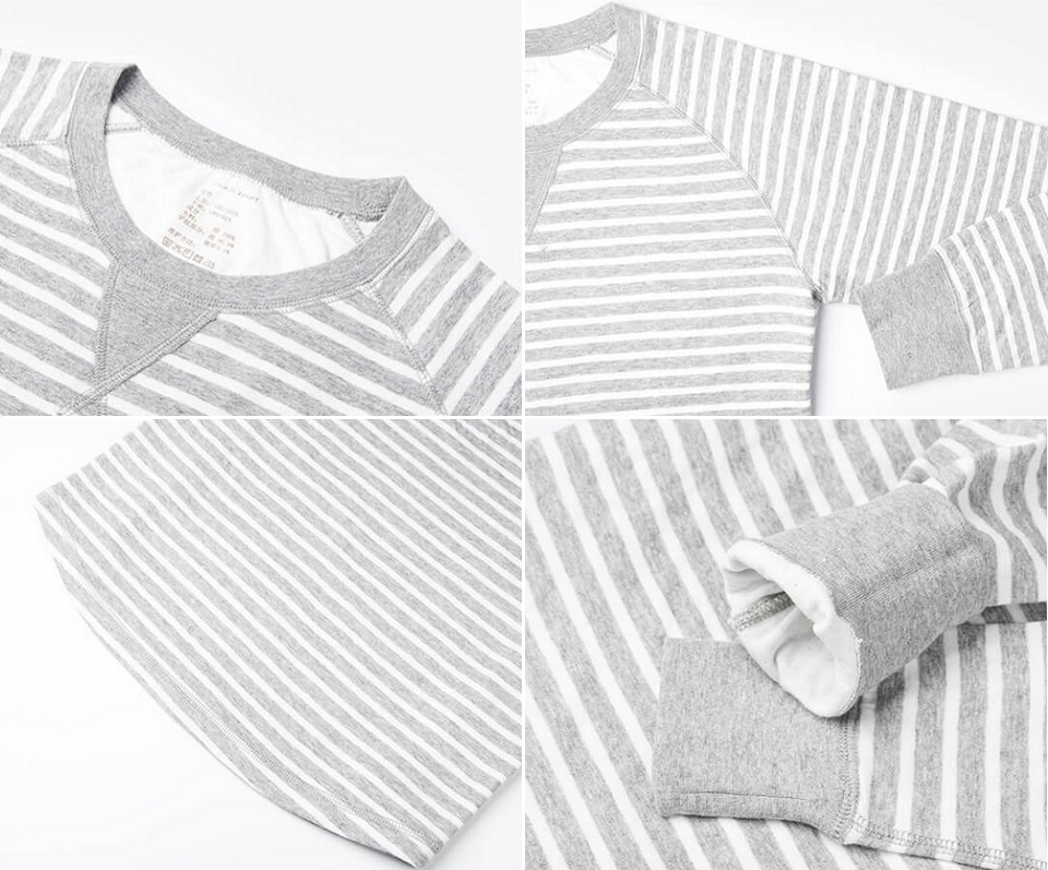 Піжама чоловіча ZaxArt Knitted Striped елементи дизайну