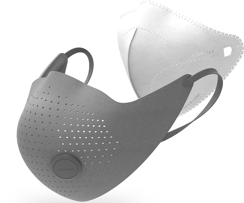 Xiaomi MiJia AirWear Anti-Fog Haze Mask  матеріал