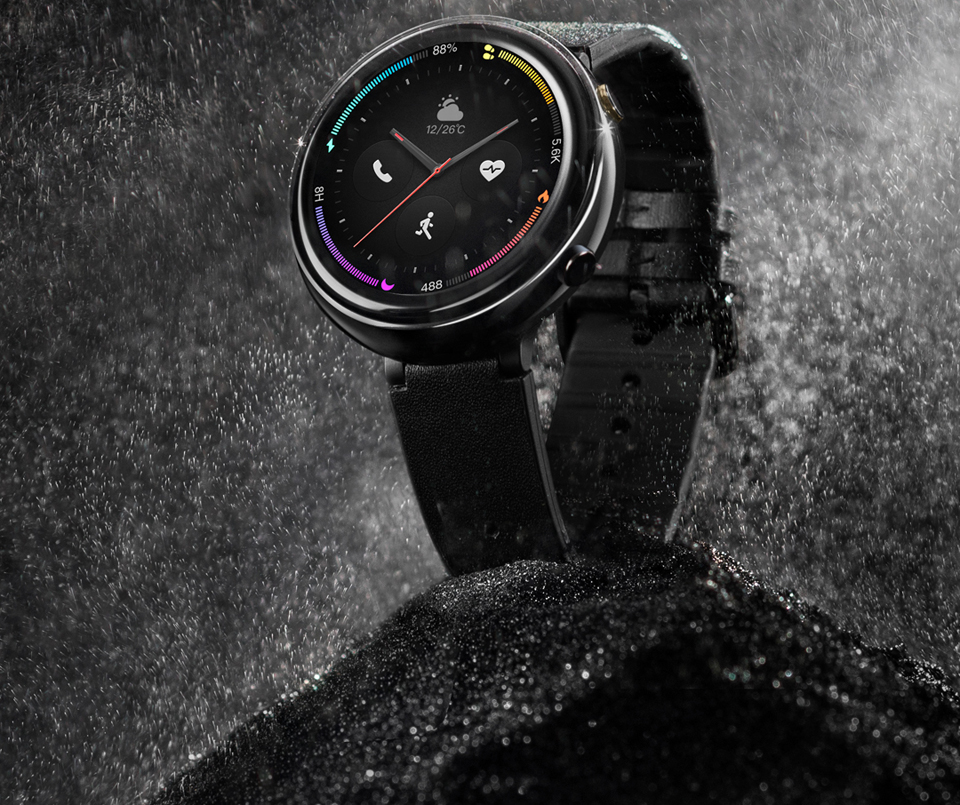 Розумні годинник Amazfit Verge 2 Smartwatch водостійкість