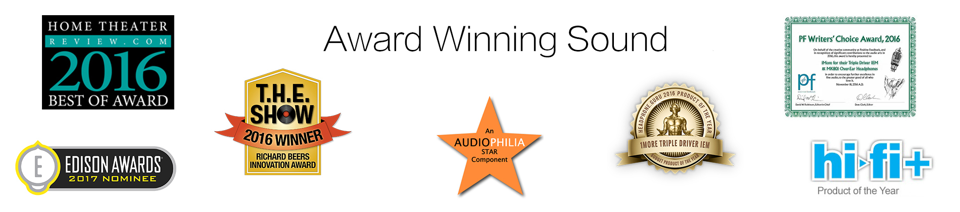Навушники 1MORE Triple Driver In-Ear Headphones award winning souind