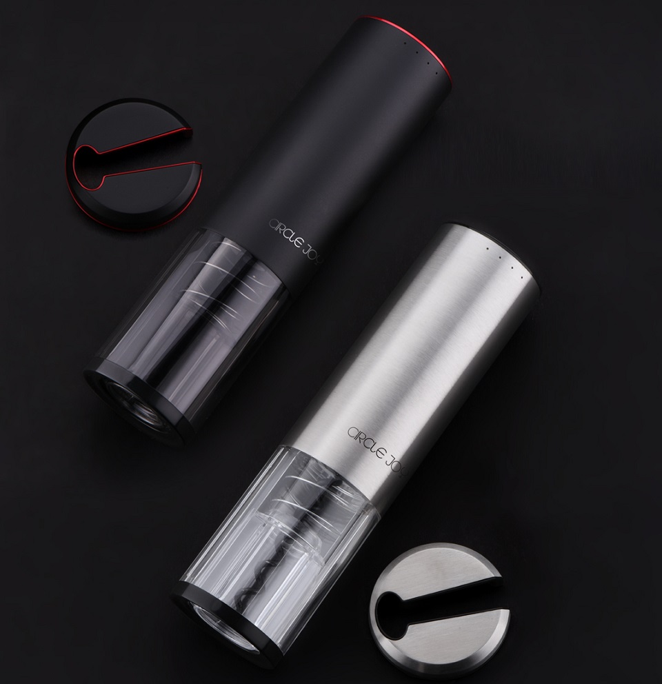 Умный Штопор Xiaomi Circle Joy Electric Wine Bottle Opener Black/Red CJ-EKPQ02 в двух расцветках