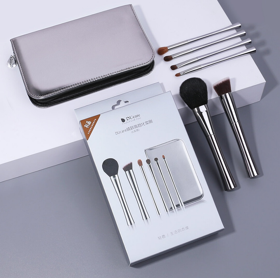 Набор кисточек для макияжа Xiaomi DUcare High-end Brushes (Pack of 6pcs) U602-B-XM комплект