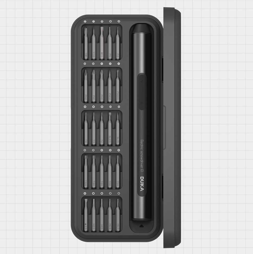 Электрическая отвертка с насадками Xiaomi ATuMan DUKA E1 фото 4