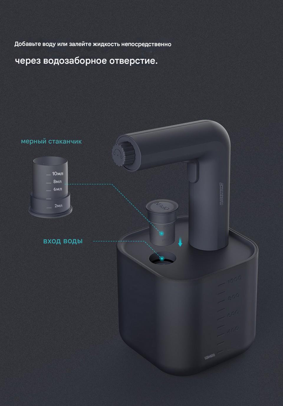 Электрический распылитель для растений Xiaomi JIMIHOME Black JM-W501_отверстие