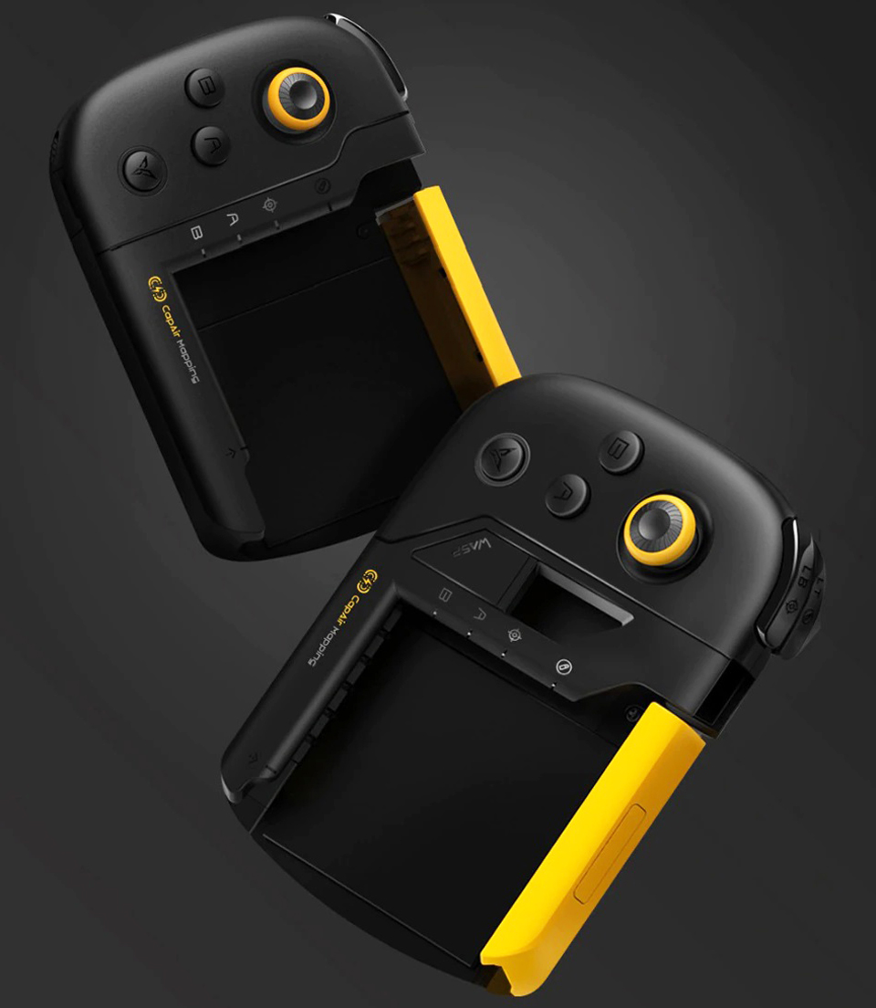 Ігровий джойстик для смартфонів Xiaomi FDG WASP Black/Yellow крупним планом