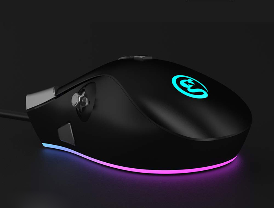 GameSir Gaming Mouse Black GM200 подсветка