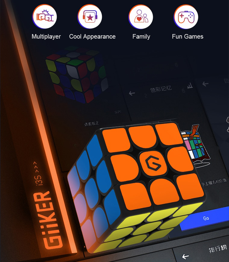 GiiKER Super Cube i3S мобильное приложение