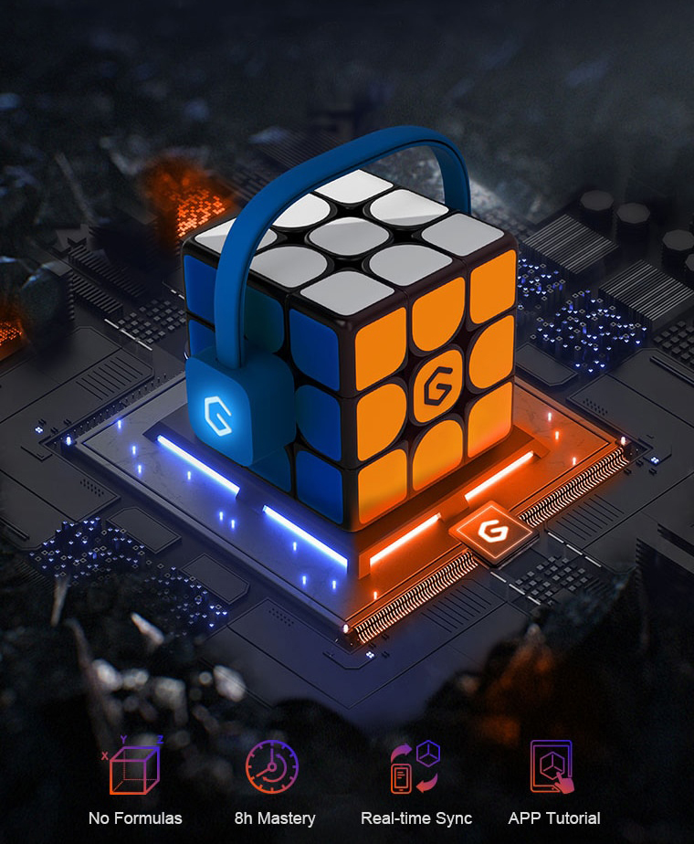 Кубик Рубик GiiKER Super Cube i3S крупным планом