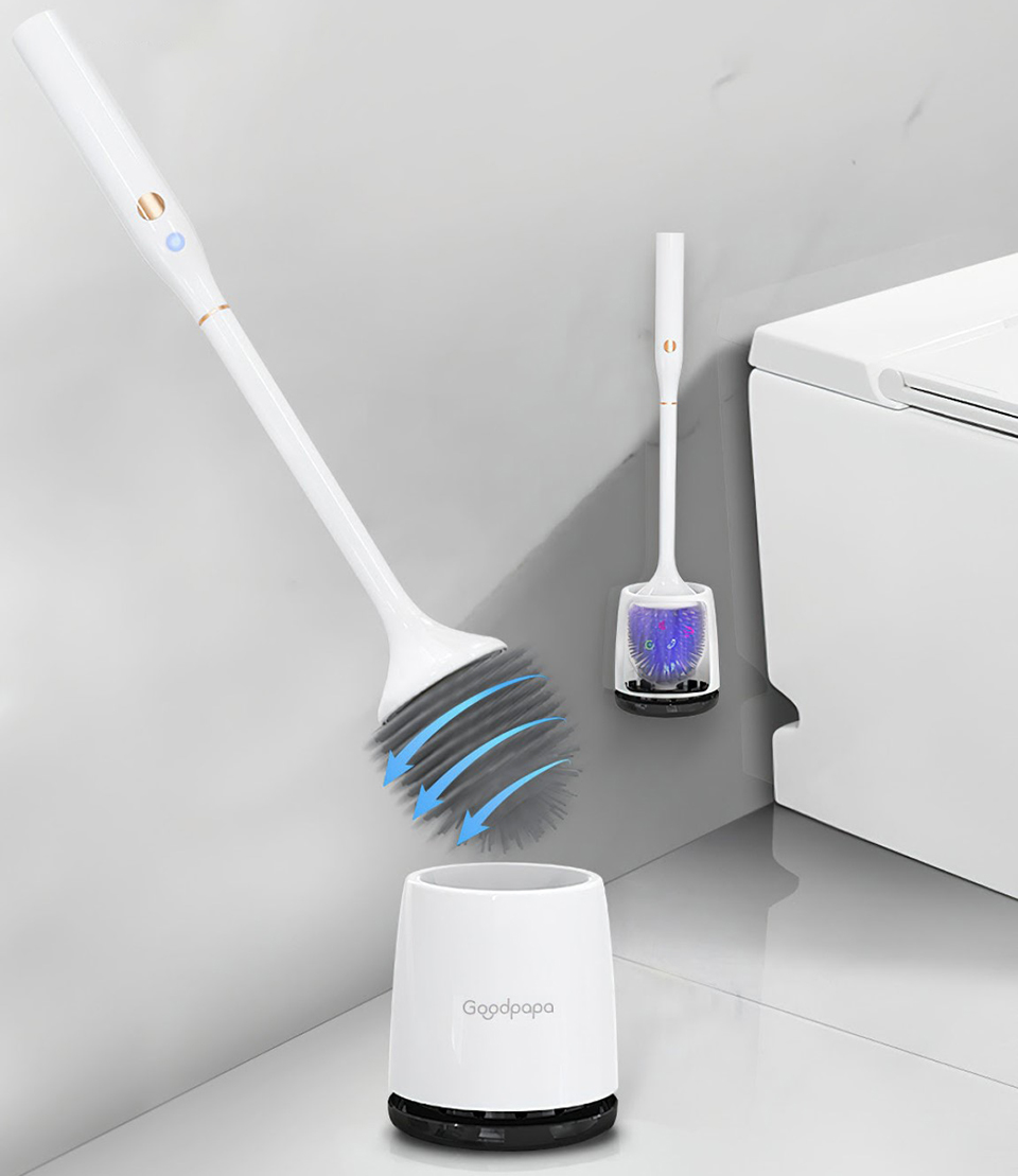 Ершик для унитаза Xiaomi Good Dad Cordless Electric Toilet Brush UV Sterilization фото 1
