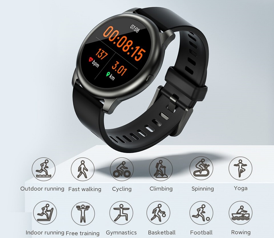 Розумний годинник Xiaomi HAYLOU Smart Watch Solar (LS05) спортивні режими