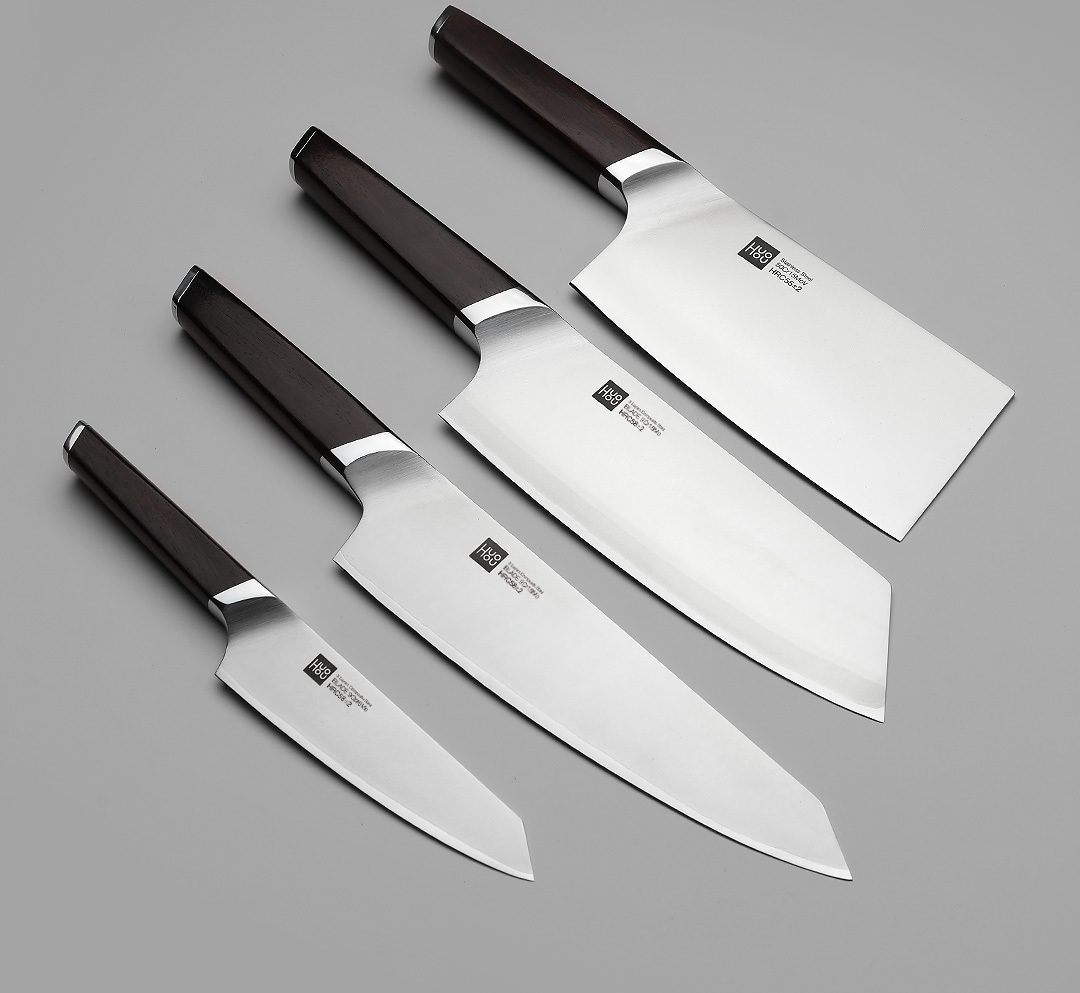 Huo Hou Knife Set Fire Composite Steel набір ножів