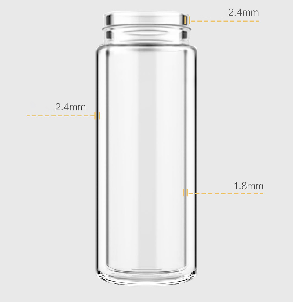 Интеллектуальный термос Xiaomi QUANGE Intelligent Tea Separator Cup White (H8134) фото 7