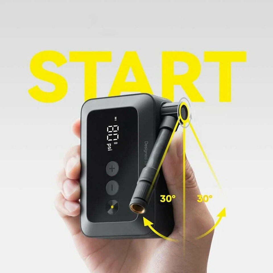 Кишеньковий повітряний насос Xiaomi Hoto Air Pump Pocket (QWCQA002) единшезь
