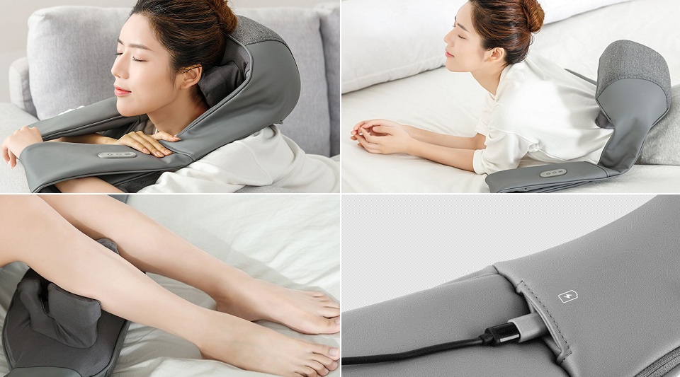 Массажер для шеи Le Fan 3D Kneading Shawl LF-AP017 варианты массажа