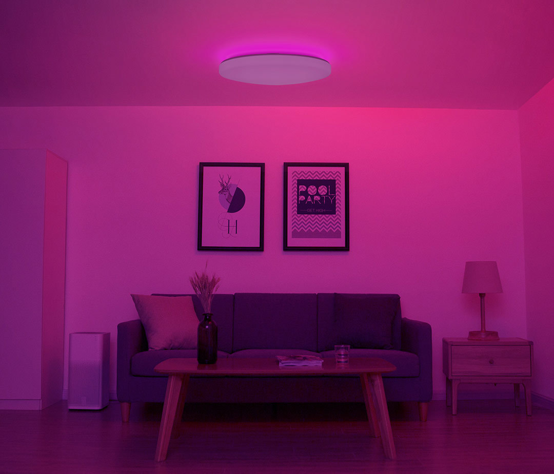 Yeelight LED Smart Ceiling Light кольорова температура