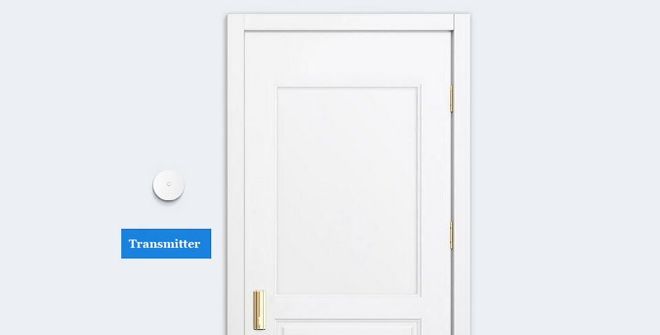 Бездротовий дверний дзвінок Linptech 110-240V Wireless Doorbell у двері