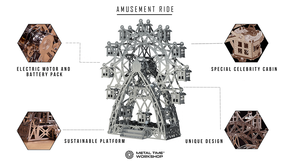 Metal Time Amusement Ride MT033 параметри